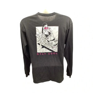 Chomp Men’s Black Long Sleeve Tee Size Medium New Without Tags